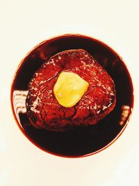 High angle view of breakfast in bowl