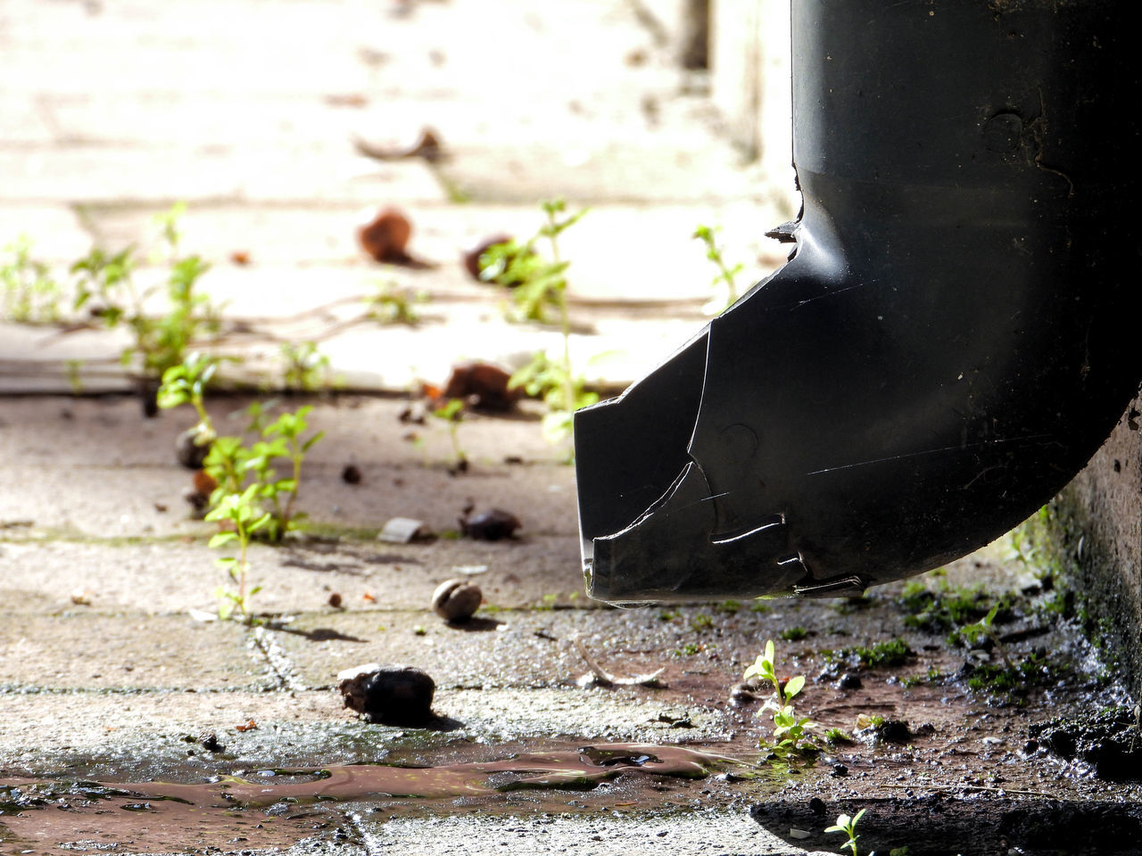 LOW SECTION OF SHOES ON METAL