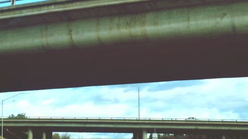 Low angle view of built structure against sky