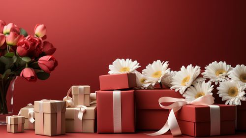 Close-up of christmas decorations on table