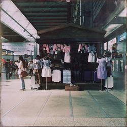 Close-up of woman in store