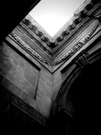 Low angle view of old building