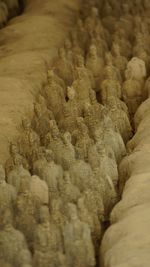 Full frame shot of bread in store