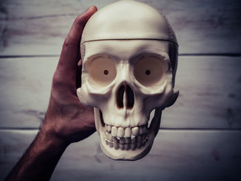 Close-up of human hand