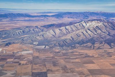 Aerial view of landscape