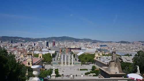  shot of  spain barcelona museum