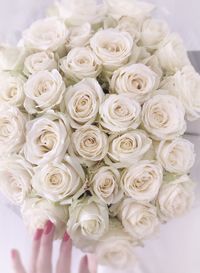 Close-up of rose bouquet