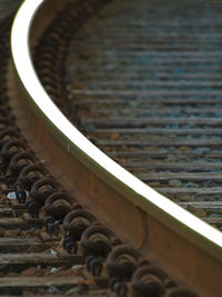 Close-up of metallic object