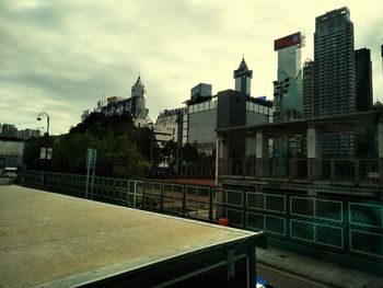 View of cityscape against sky