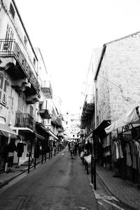 View of buildings along street