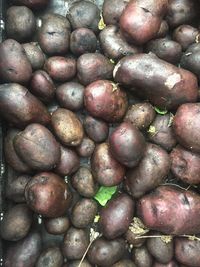 Full frame shot of blueberries