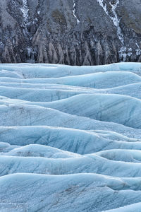 Scenic view of glacier