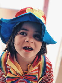 Portrait of smiling boy