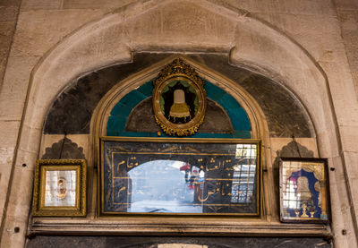 Interior of historic building