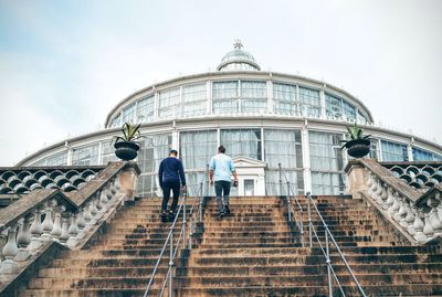 Low angle view of stairs
