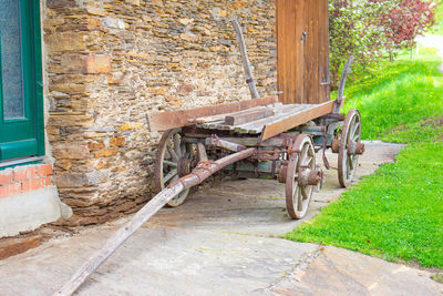 Entrance of old building