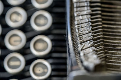 Full frame shot of machine
