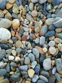 Full frame shot of stones