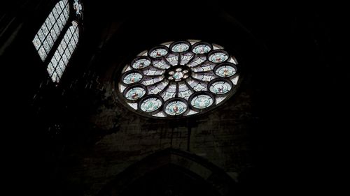 Low angle view of ceiling