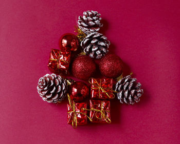 Close-up of christmas decoration