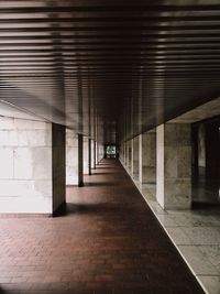 Corridor of building