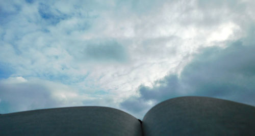 Low angle view of sky
