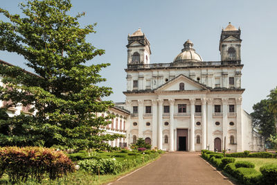 View of historical building against sky