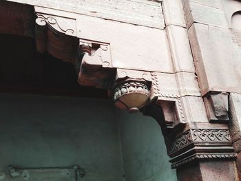 Low angle view of old building