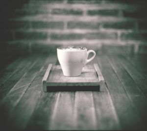 Close-up of drink on table