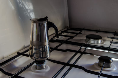 Close-up of coffee on table at home