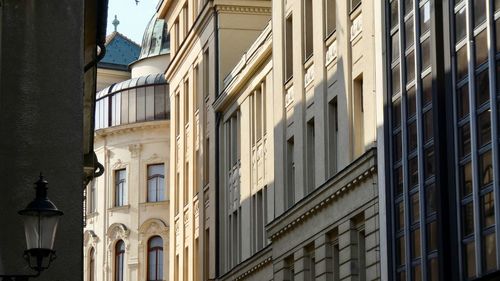 Low angle view of building against sky