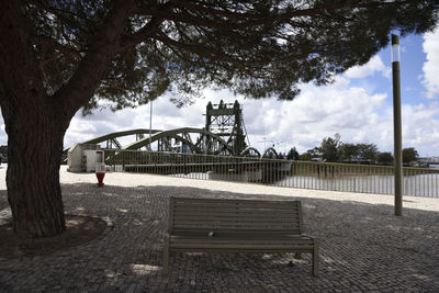 View of bridge against sky