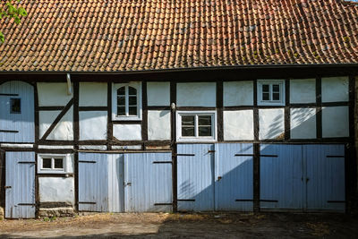 Exterior of old building