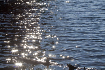 Full frame shot of rippled water