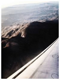 Aerial view of landscape