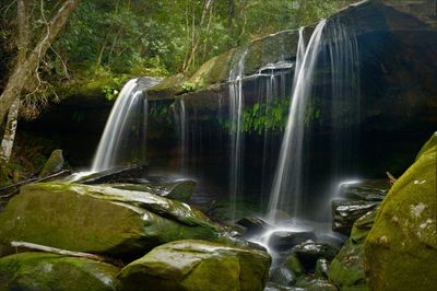 View of waterfall