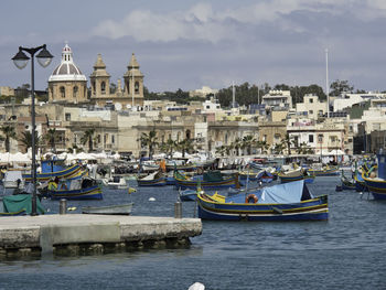 The harbour of marsaxlokk