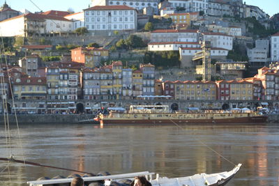 View of buildings at waterfront