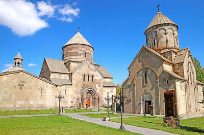 Kecharis monastery, founded in the 11th centuries, the town of tsakhkadzor, armenia