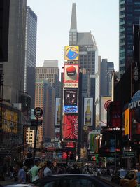 Traffic on city street