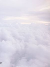 Low angle view of clouds in sky