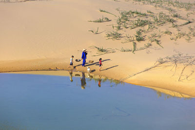 Scenic view of beach