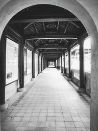 Corridor of building