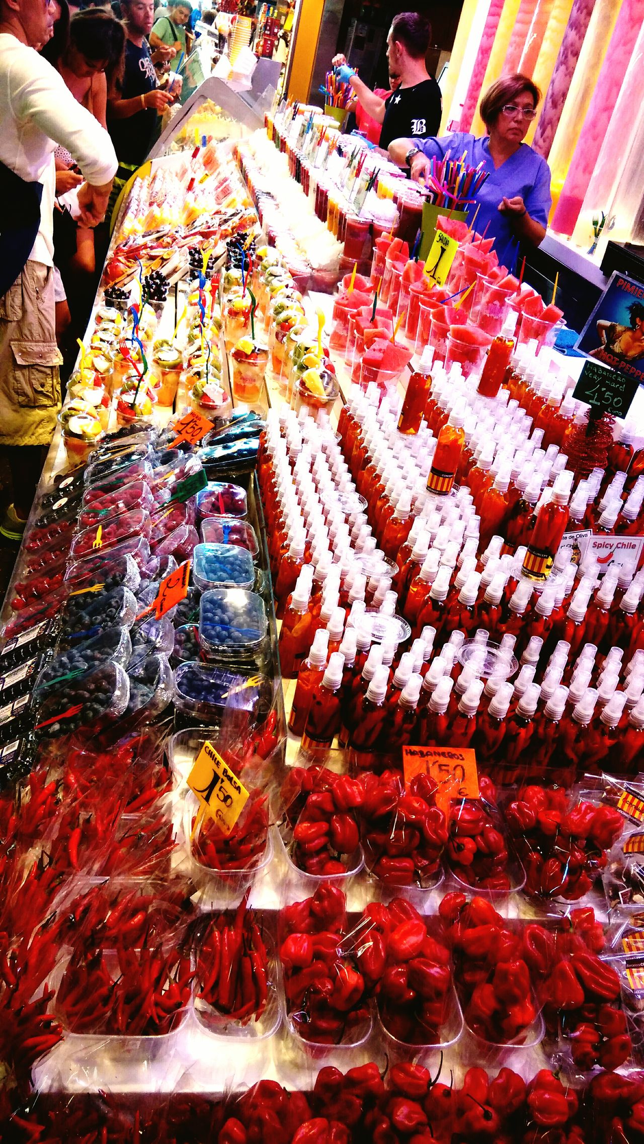 Mercado de La Boqueria, La Rambla, Barcellona