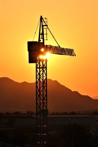 Scenic view of sunset