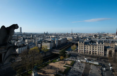 Cityscape against sky