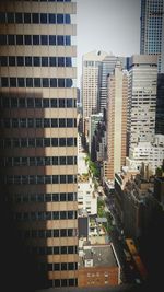 Modern buildings in city