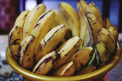 Close-up of fruits in bowl