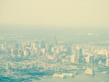 Aerial view of cityscape