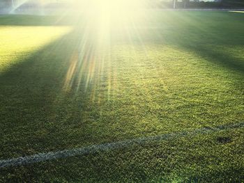 Surface level of road